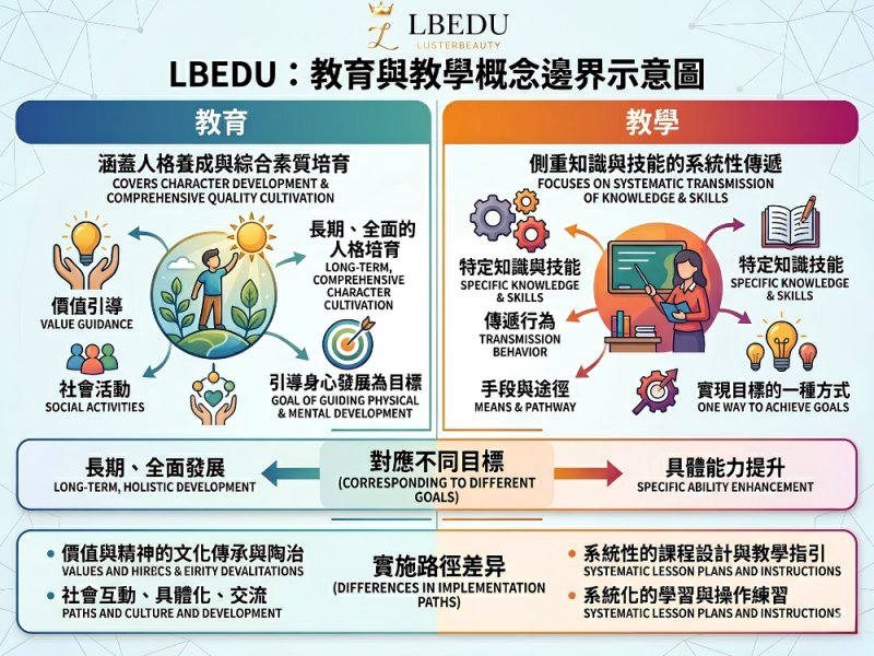 教育與教學之別｜Pedagogy vs Andragogy｜美容業資歷培訓的理實配比探討｜2:8至3:7實務為主｜黃敬倫副院長發表 #27