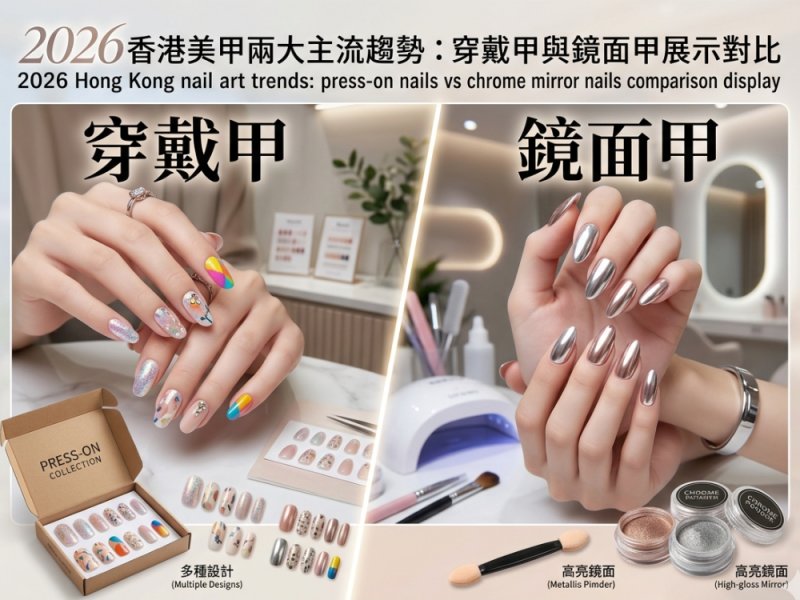 2026香港美甲課程入行全攻略｜穿戴甲鏡面甲趨勢｜薪金行情｜CEF資助｜LBEDU