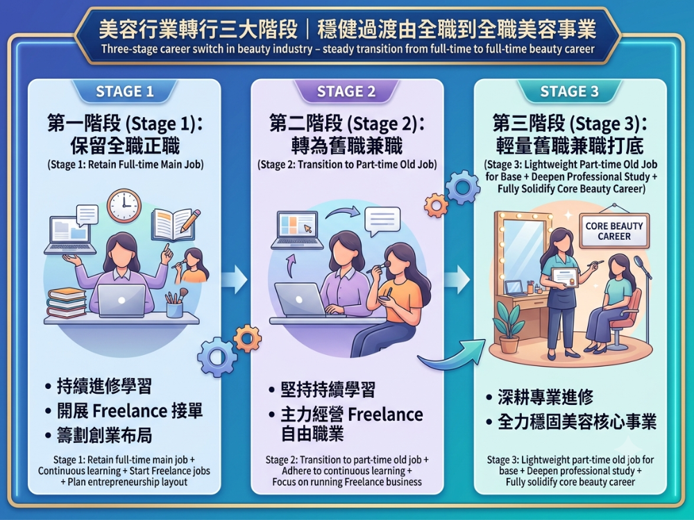 在職進修同時開展自由接單服務