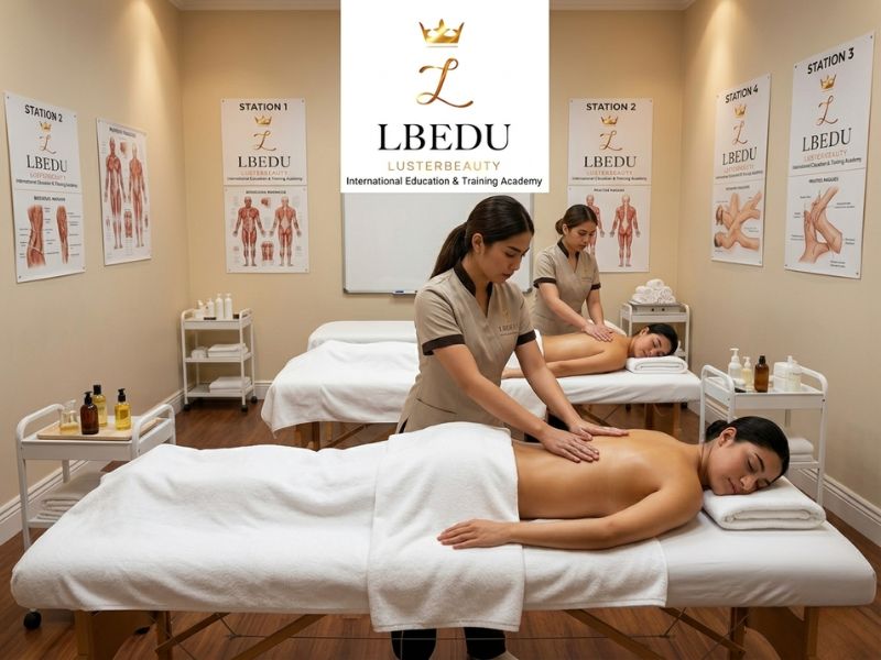 Body massage practical practice